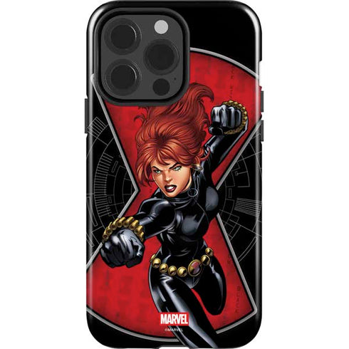 Marvel Black Widow Natasha Romanova iPhone 15 Pro Impact Case